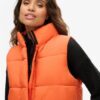 Chaleco Puffer largo ripstop