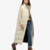 Chaleco Puffer largo ripstop