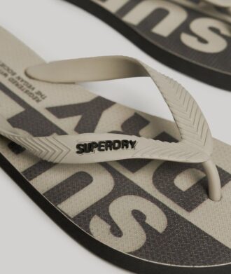 Chanclas con logotipo