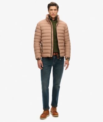 Chaqueta acolchada bordada Fuji