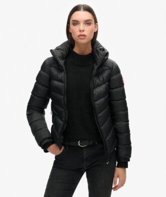 Chaqueta acolchada con capucha Fuji