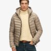 Chaqueta acolchada con capucha Fuji