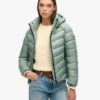 Chaqueta acolchada con capucha Fuji