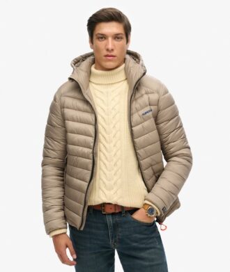 Chaqueta acolchada con capucha Fuji