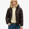 Chaqueta acolchada con capucha Fuji