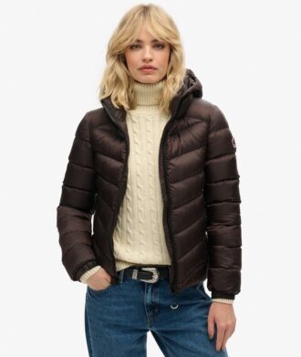 Chaqueta acolchada con capucha Fuji