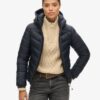 Chaqueta acolchada con capucha Fuji