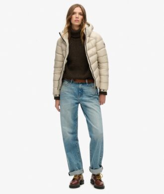 Chaqueta acolchada con capucha Fuji