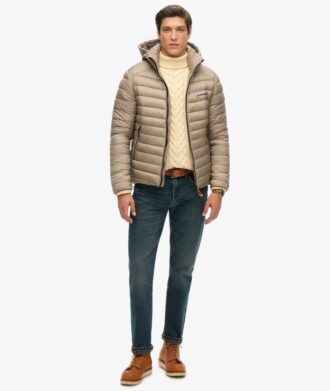 Chaqueta acolchada con capucha Fuji