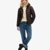 Chaqueta acolchada con capucha Fuji