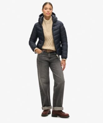 Chaqueta acolchada con capucha Fuji