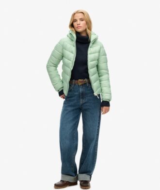 Chaqueta acolchada con capucha Fuji