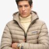 Chaqueta acolchada con capucha Fuji