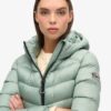 Chaqueta acolchada con capucha Fuji