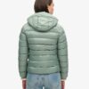 Chaqueta acolchada con capucha Fuji