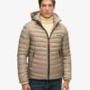 Chaqueta acolchada con capucha Fuji