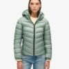 Chaqueta acolchada con capucha Fuji