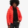 Chaqueta acolchada de microfibra Hooded
