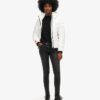 Chaqueta acolchada de microfibra Hooded