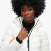 Chaqueta acolchada de microfibra Hooded