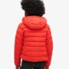 Chaqueta acolchada de microfibra Hooded