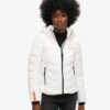 Chaqueta acolchada de microfibra Hooded