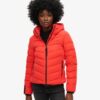 Chaqueta acolchada de microfibra Hooded