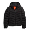 Chaqueta acolchada de microfibra Hooded