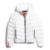 Chaqueta acolchada de microfibra Hooded