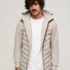 Chaqueta acolchada híbrida Storm con capucha