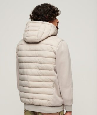 Chaqueta acolchada híbrida Storm con capucha