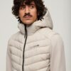 Chaqueta acolchada híbrida Storm con capucha