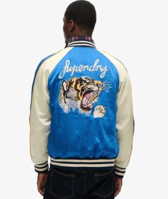Chaqueta bomber bordada Sukajan