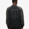 Chaqueta bomber de jersey con estampado College