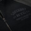 Chaqueta bomber de jersey con estampado College