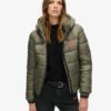 Chaqueta bomber deportiva Puffer Chaqueta bomber deportiva Puffer