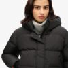 Chaqueta bomber deportiva Puffer con capucha Chaqueta bomber deportiva Puffer con capucha
