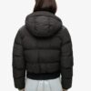 Chaqueta bomber deportiva Puffer con capucha Chaqueta bomber deportiva Puffer con capucha