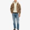 Chaqueta bomber Hooded de estilo Vintage