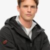 Chaqueta bomber Hooded de nailon de excedentes