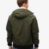 Chaqueta bomber Hooded de nailon de excedentes