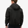 Chaqueta bomber Hooded de nailon de excedentes