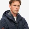 Chaqueta bomber Hooded de nailon de excedentes