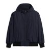 Chaqueta bomber Hooded de nailon de excedentes