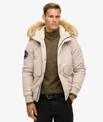 Chaqueta bomber Puffer Everest con capucha