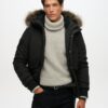 Chaqueta bomber Puffer Everest con capucha