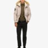 Chaqueta bomber Puffer Everest con capucha