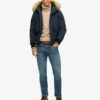 Chaqueta bomber Puffer Everest con capucha