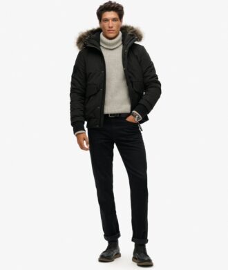 Chaqueta bomber Puffer Everest con capucha