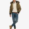 Chaqueta bomber Puffer Everest con capucha